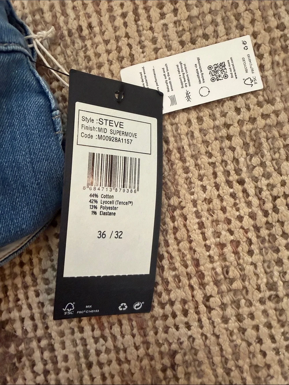 Mavi Men's Slim Fit Jeans in Mid Blue Wash